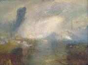 Joseph Mallord William Turner The Thames above Waterloo Bridge oil painting